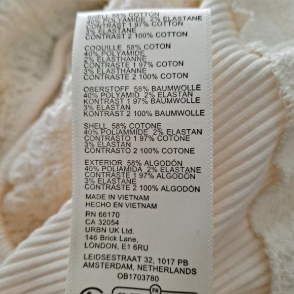 We The Free by Free People ruffled and rouged cardi size Medium - Picture 11 of 11